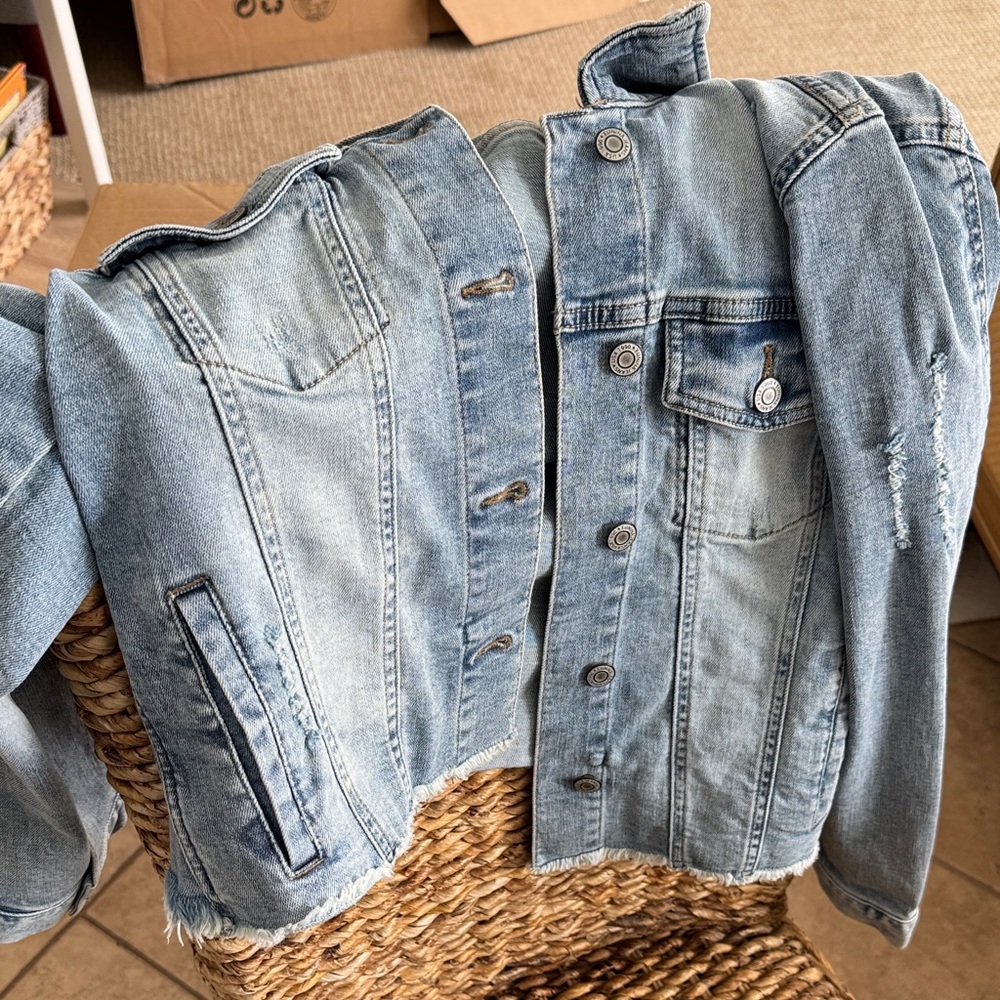 eunina Light Blue Denim Jacket